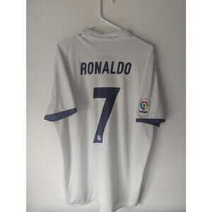 Real Madrid Ronaldo 2016/17 Home Jersey ⚽ Men’s XL Adidas Shirt